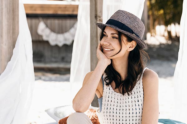 Trilby hat, a timeless one!