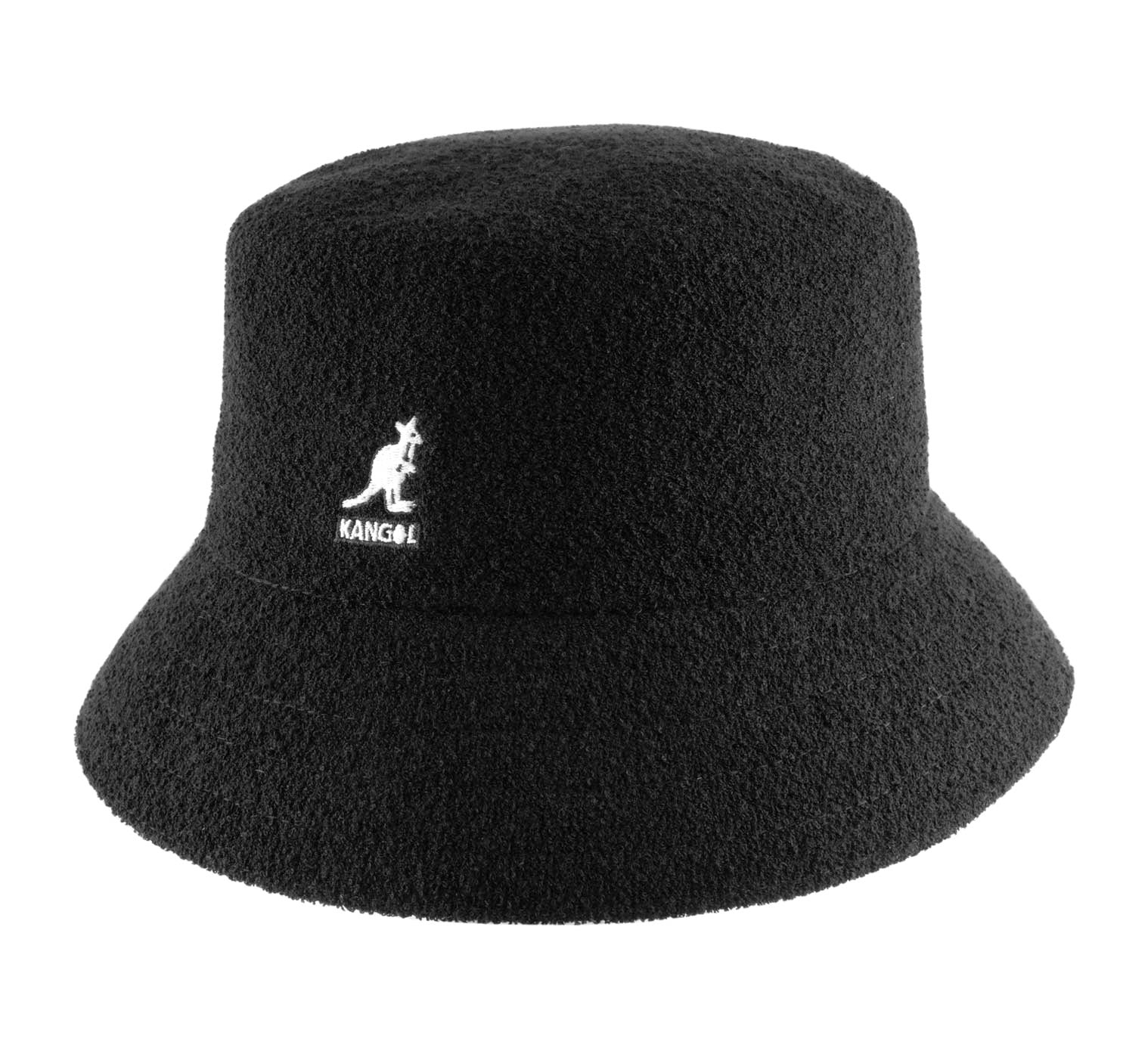 WIND AND SEA KANGOL BERMUDA BUCKET Black - 帽子