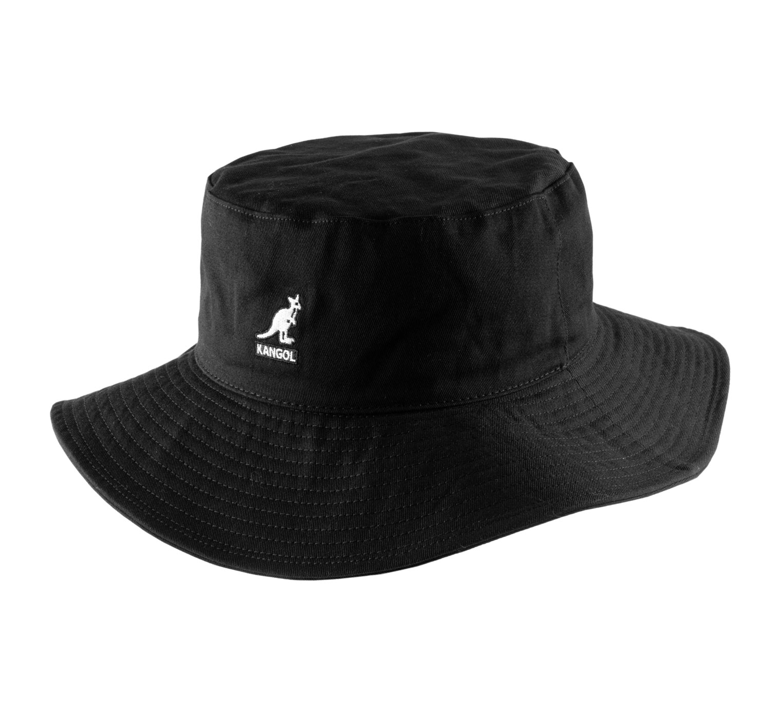 Bucket Hat Crushable Wide Brim Washed Fisherman