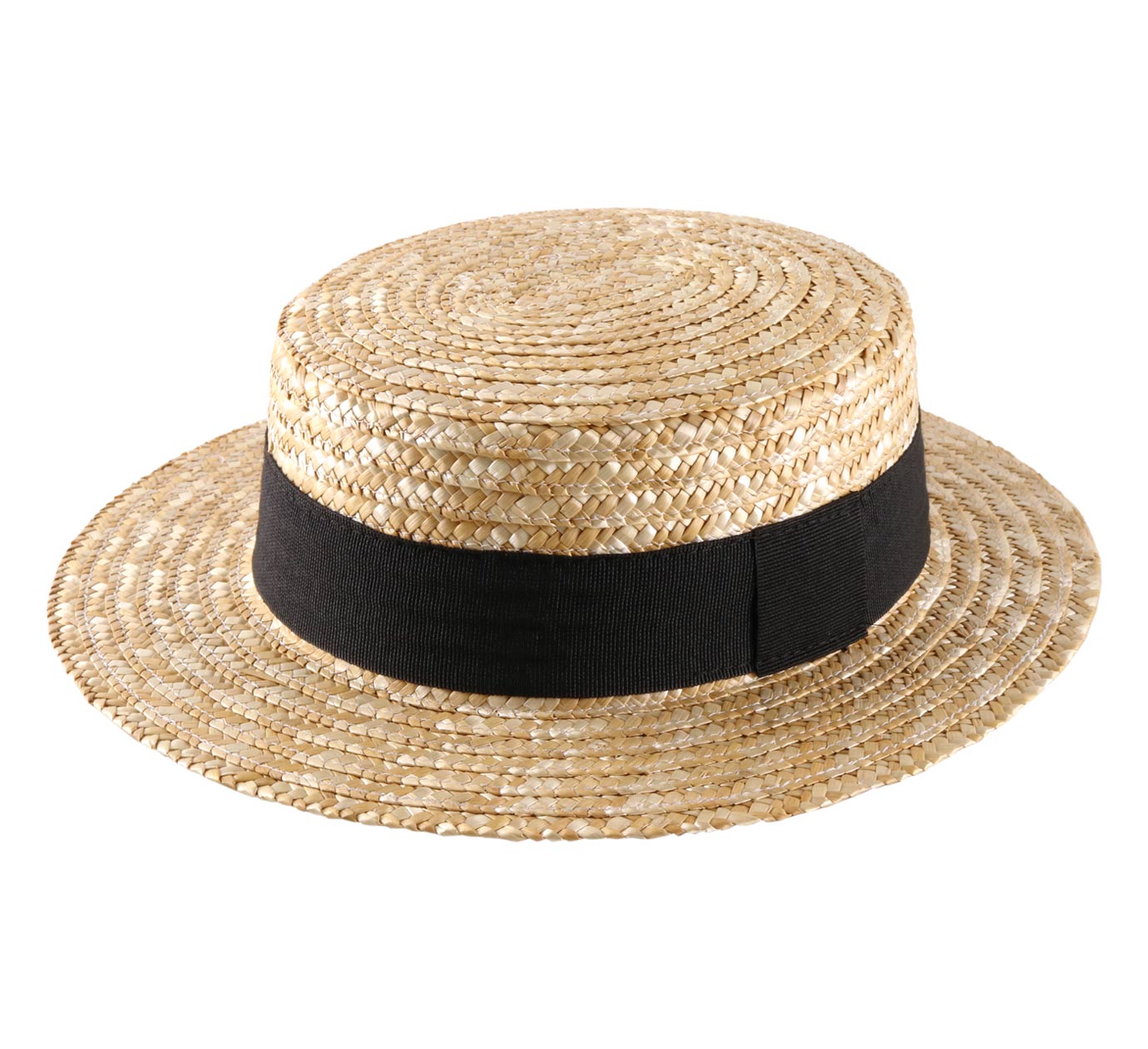 Classic Italy - Boater Hat Boater Beige