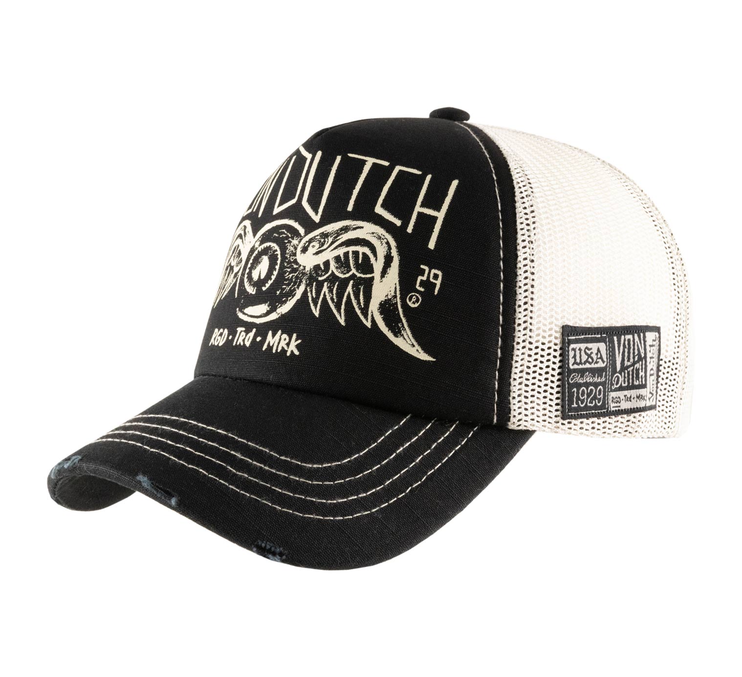 Crew4, Caps Von Dutch 50% Cotton - 50%