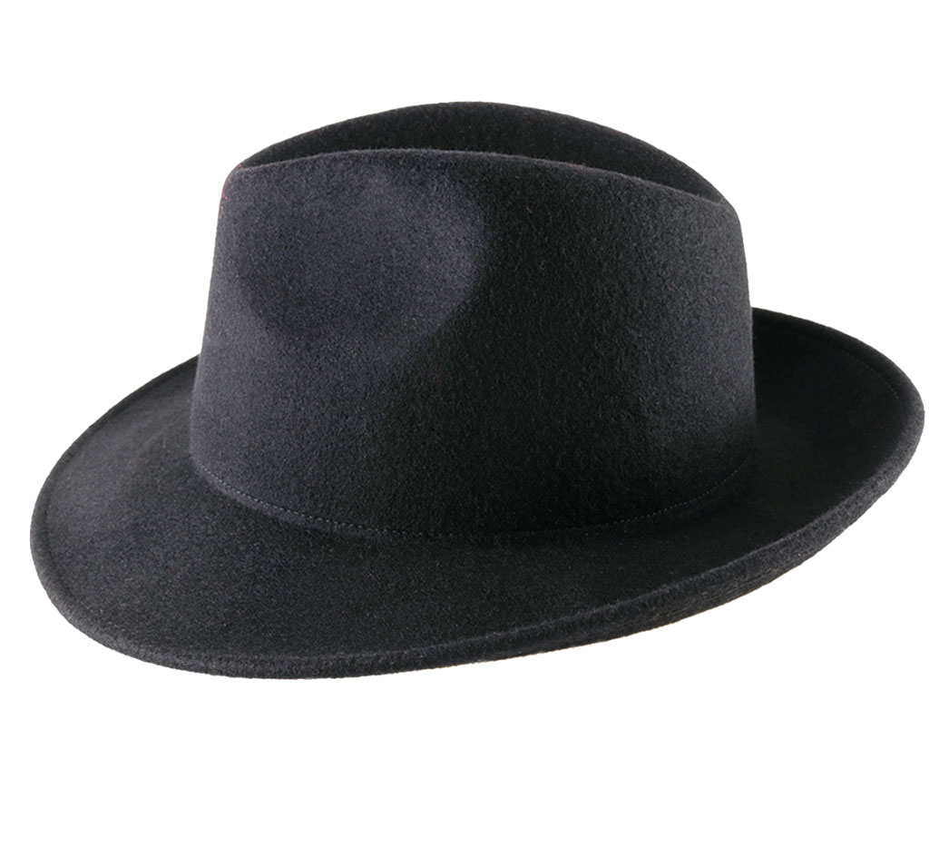 FULLA - WATER RESISTANT FEDORA GREY / L