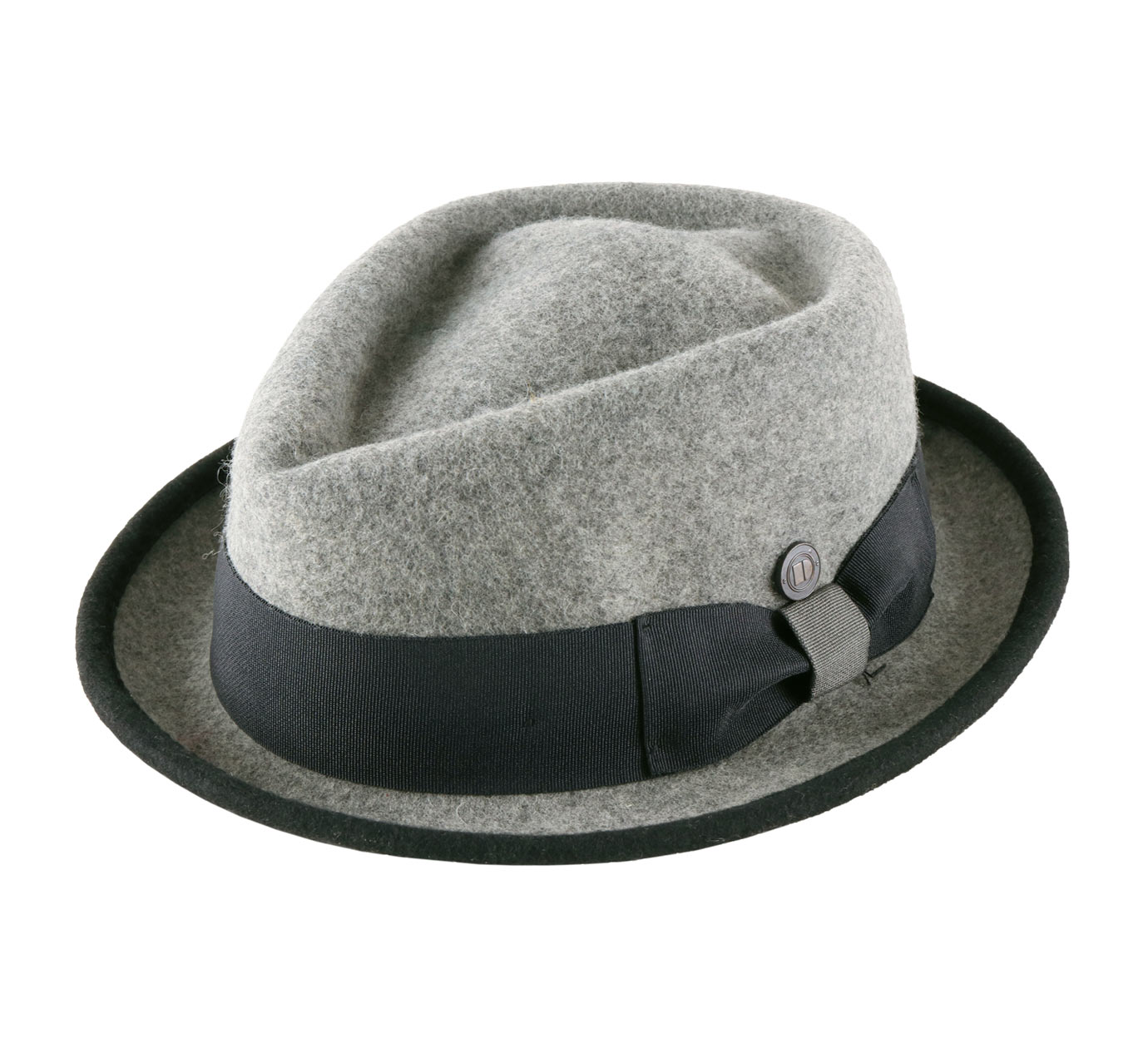 Mens Bailey of Hollywood Wynn Wool Felt Crushable Trilby Hat Made in the USA 