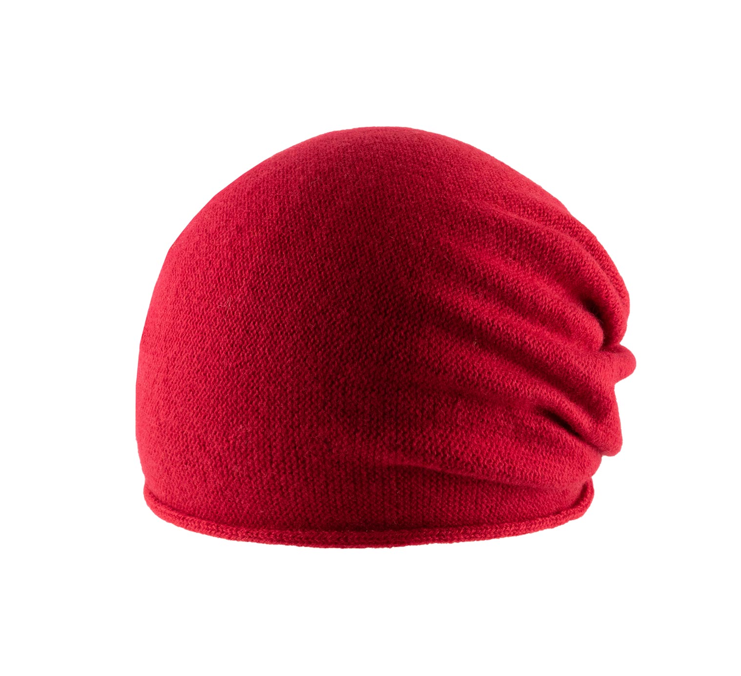 Cashmere Faux Pom Pom Hat Solid Colours Beanie Knit Cashmere 