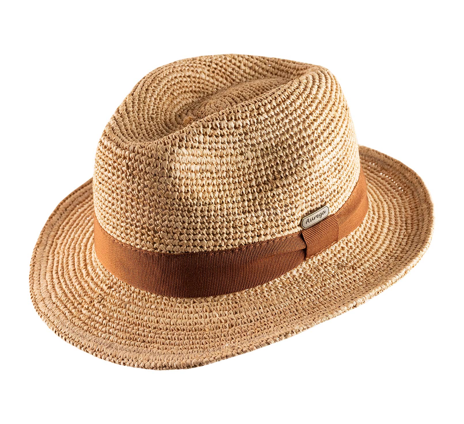 Trilby Crochet Straw, Hats Stetson 100% Raffia straw