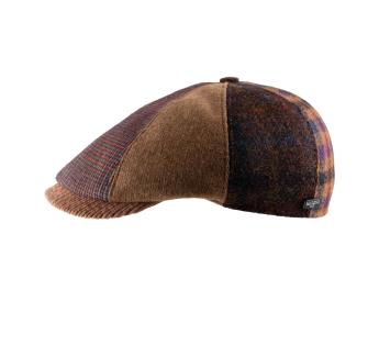 Casquette gavroche patchwork laine Aggeo
