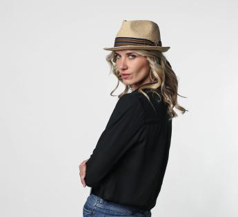 chapeau paille Stetson Yescott Trilby