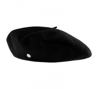 Vrai Basgul Men`s Beret Black Pure Wool Size 60-10 Made France