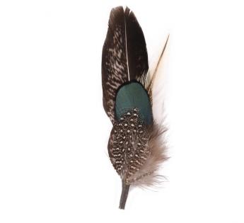  BENBO Hat Feathers, 16 Pieces Assorted Natural Feather