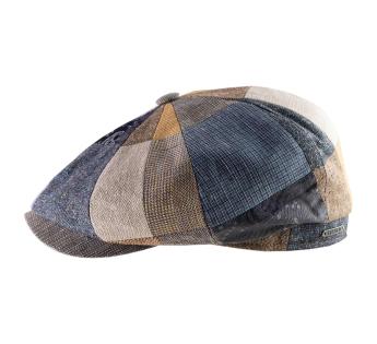 casquette large patchwork été Fresh Patchwork Flat Cap