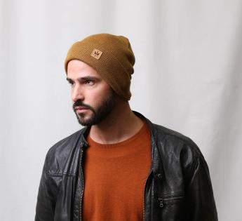 Bonnet revers laine Dulce