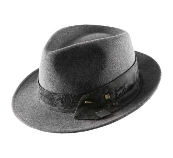 Chapeau trilby feutre Balthazar