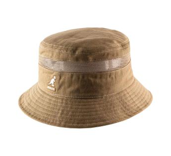 Distressed Cotton Mesh Bucket Kangol