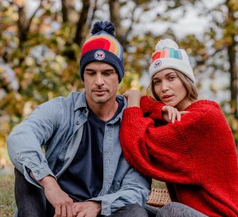 Bonnet de Ski Vintage Sumir chaud, doublé polaire - Pipolaki