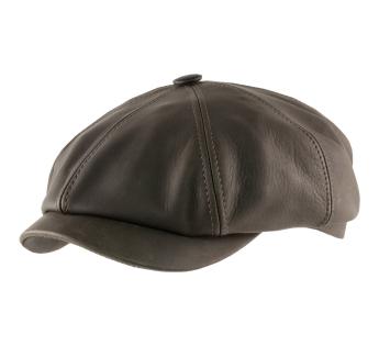 Casquette cuir Stetson Deerskin