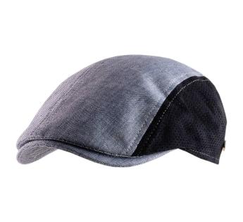 casquette été lin cuir Géraud