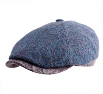 6-panel Cap Herringbone