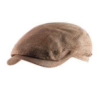 Driver Cap Silk Herringbone Stetson