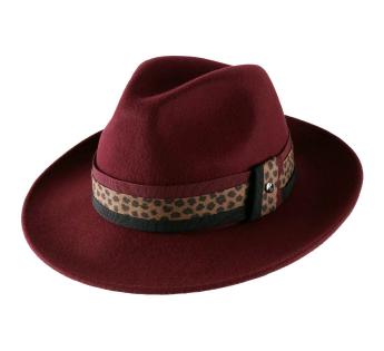 Chapeau motifs léopard Léo