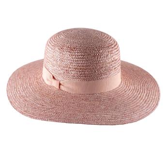 Capeline paille fine Classic Straw Floppy 