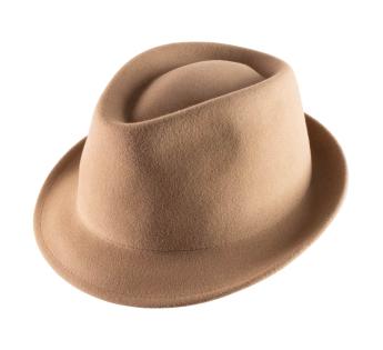 chapeau trilby feutre lapin Lucas Luxe