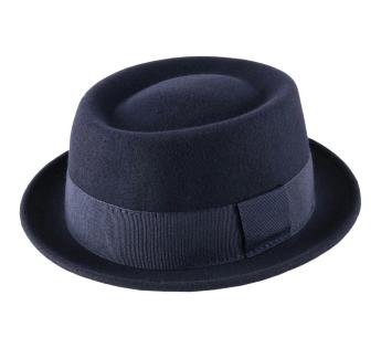 Chapeau Porkpie Noir Naxon