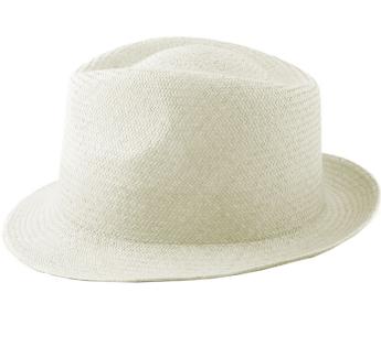 White Cuban Fedora Hats  Cuban Style Fedora Hats