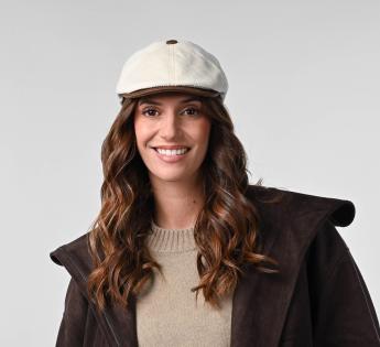 Casquette plate velours Nexy