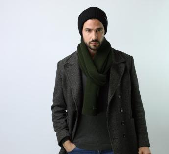 écharpe laine merinos Caledonia Merino