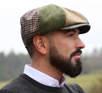 Casquette irlandaise Eight Piece Tweed