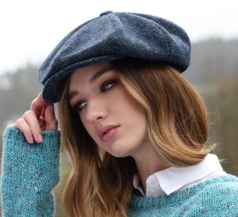 Casquette irlandaise Eight Piece Tweed