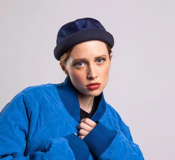 docker Béton Ciré Miki Nylon Navy