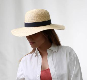 Classic Italy - Floppy Hat Wide Brim Woman's Classic Straw Floppy