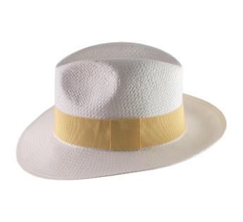 chapeau paille blanc Banes