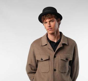 Chapeau Porkpie Noir Naxon