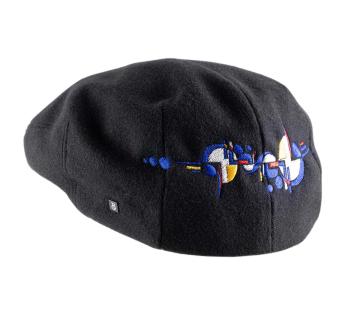 Casquette plate laine Andy