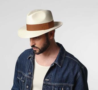 Chapeau Homme Classic Wide Straw