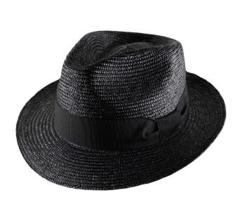Chapeau de paille personnalisable My Straw Fino Fedora 