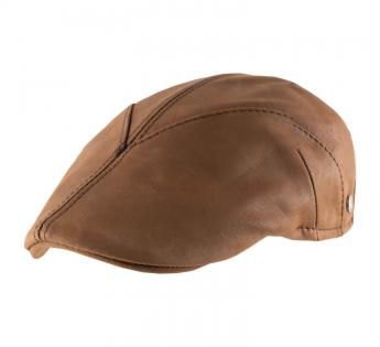 Casquette Vintage en cuir Lotario