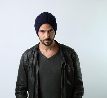 Bonnet laine luxe Rib Knit Yak Hat