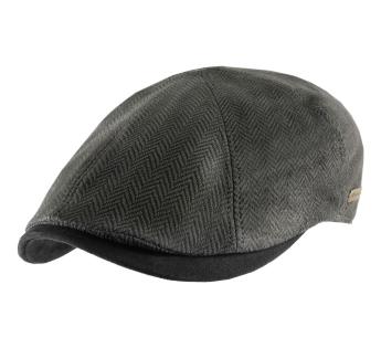 Casquette béret cuir Taranto