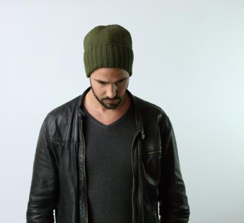 Bonnet Homme Femme, Bonnet Hiver Unisexe, Doublure Polaire Bonnet Tricoté  Chaud pour Homme et Femme, Chapeau d'hiver Beanie Mixed khaki