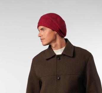 bonnet long Woollen Roll Upp Beret