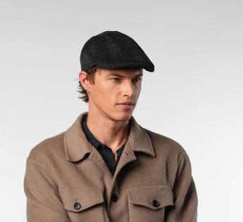 casquette plate velours Maffeo