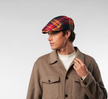 Casquette cache nuque en tweed Jackson-k/634