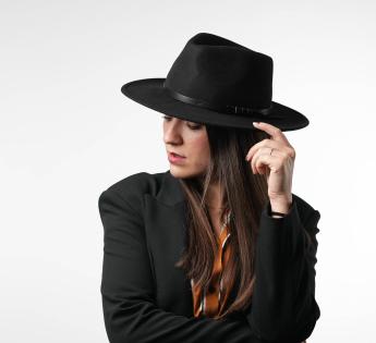 Chapeau Noir Classic Wide Fedora