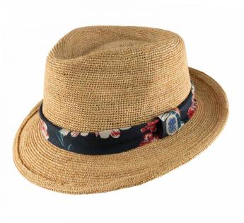 Trilby Crochet Straw Stetson