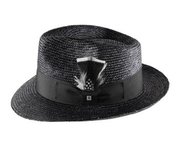Chapeau de paille personnalisable My Straw Fino Fedora 