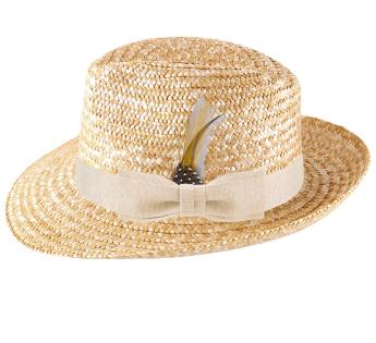 chapeau personnalisable My Straw Fedora